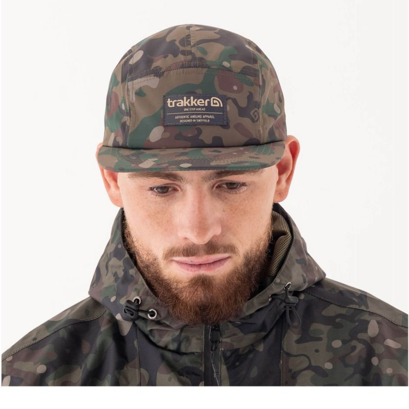 Czapka Trakker TechPro Camo 5 Panel Cap Czapka Trakker TechPro Camo 5 Panel Cap