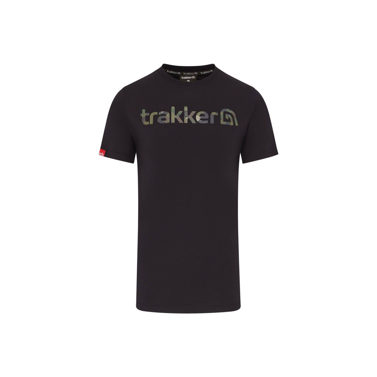 Koszulka Trakker CR Logo T-Shirt Black Camo roz.XL