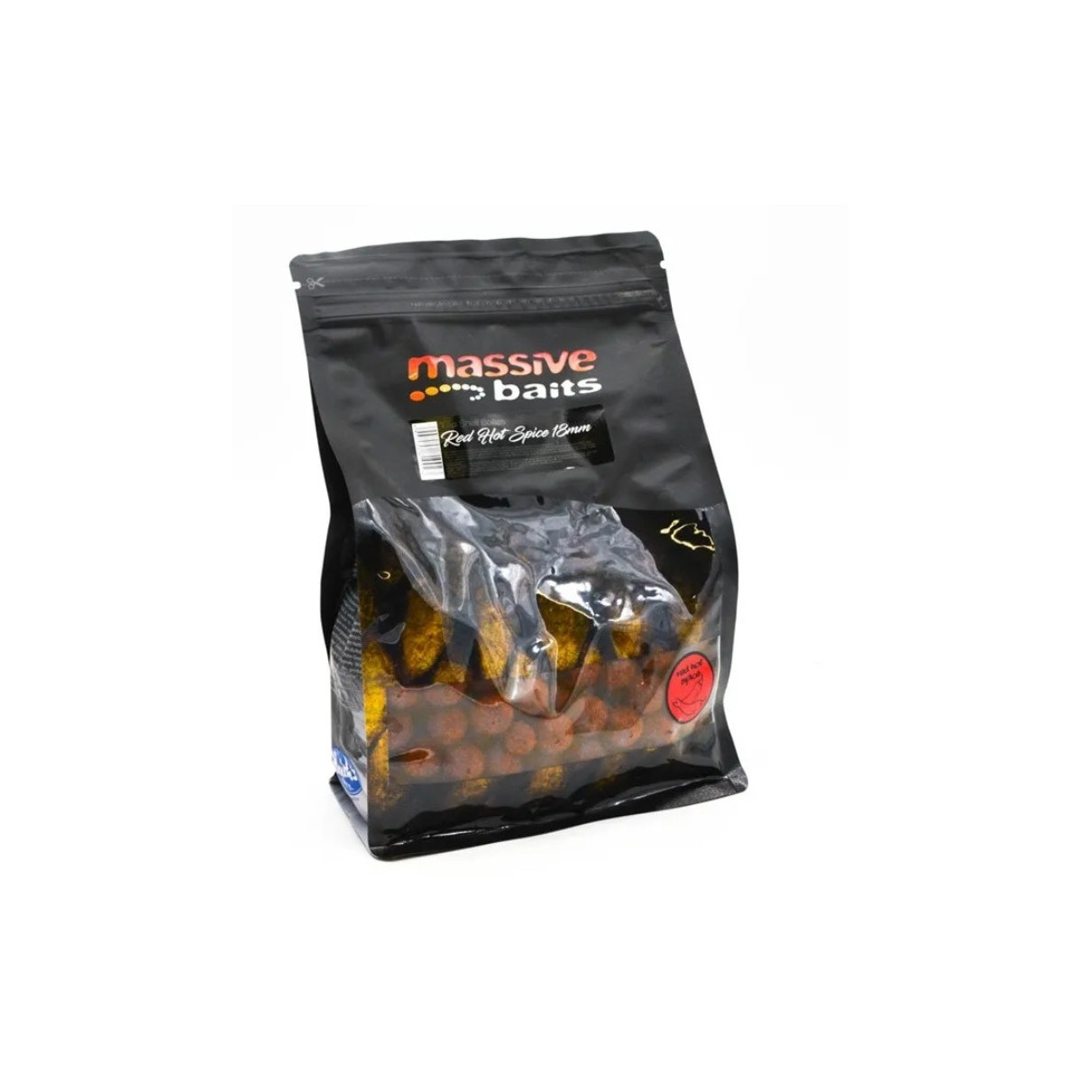 Kulki Massive Baits Top Shelf 1kg 24mm - Red Hot Spice Kulki Massive Baits Top Shelf 1kg 24mm - Red Hot Spice