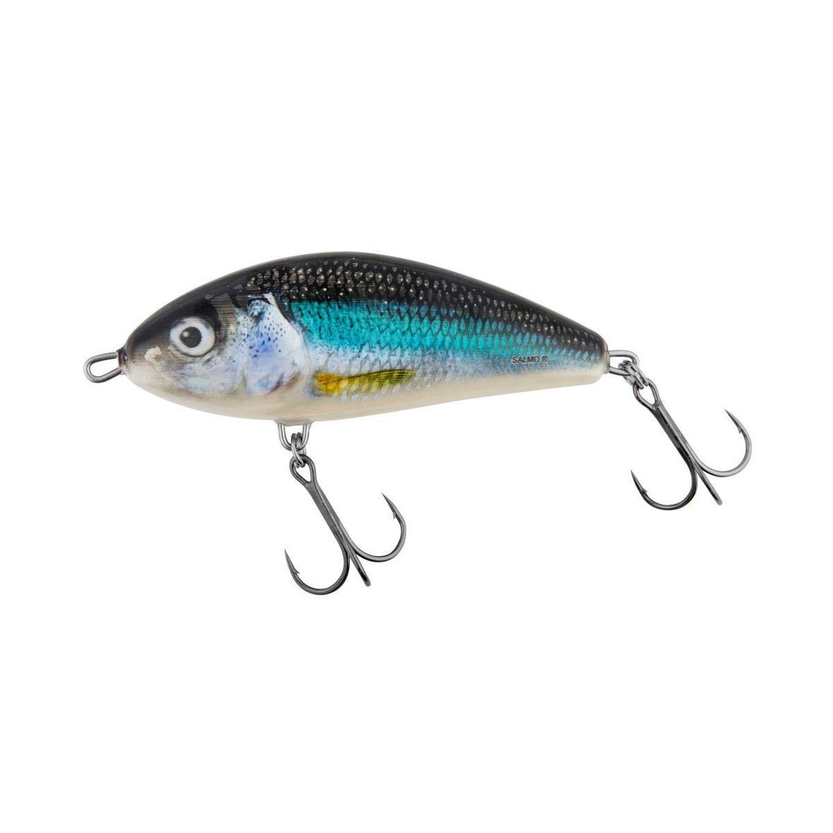 Wobler Salmo FATSO 8cm Floating - Holo Smelt Wobler Salmo FATSO 8cm Floating - Holo Smelt