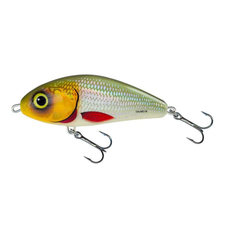 Wobler Salmo FATSO 8cm Floating - Silver Halo Wobler Salmo FATSO 8cm Floating - Silver Halo