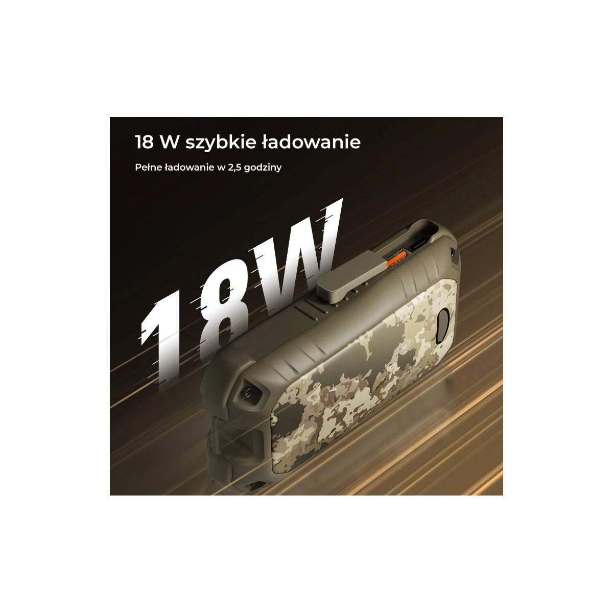 Podrzewacz do rąk Ocoopa UT4 Extreme 10000mAh - Camo Podrzewacz do rąk Ocoopa UT4 Extreme 10000mAh - Camo
