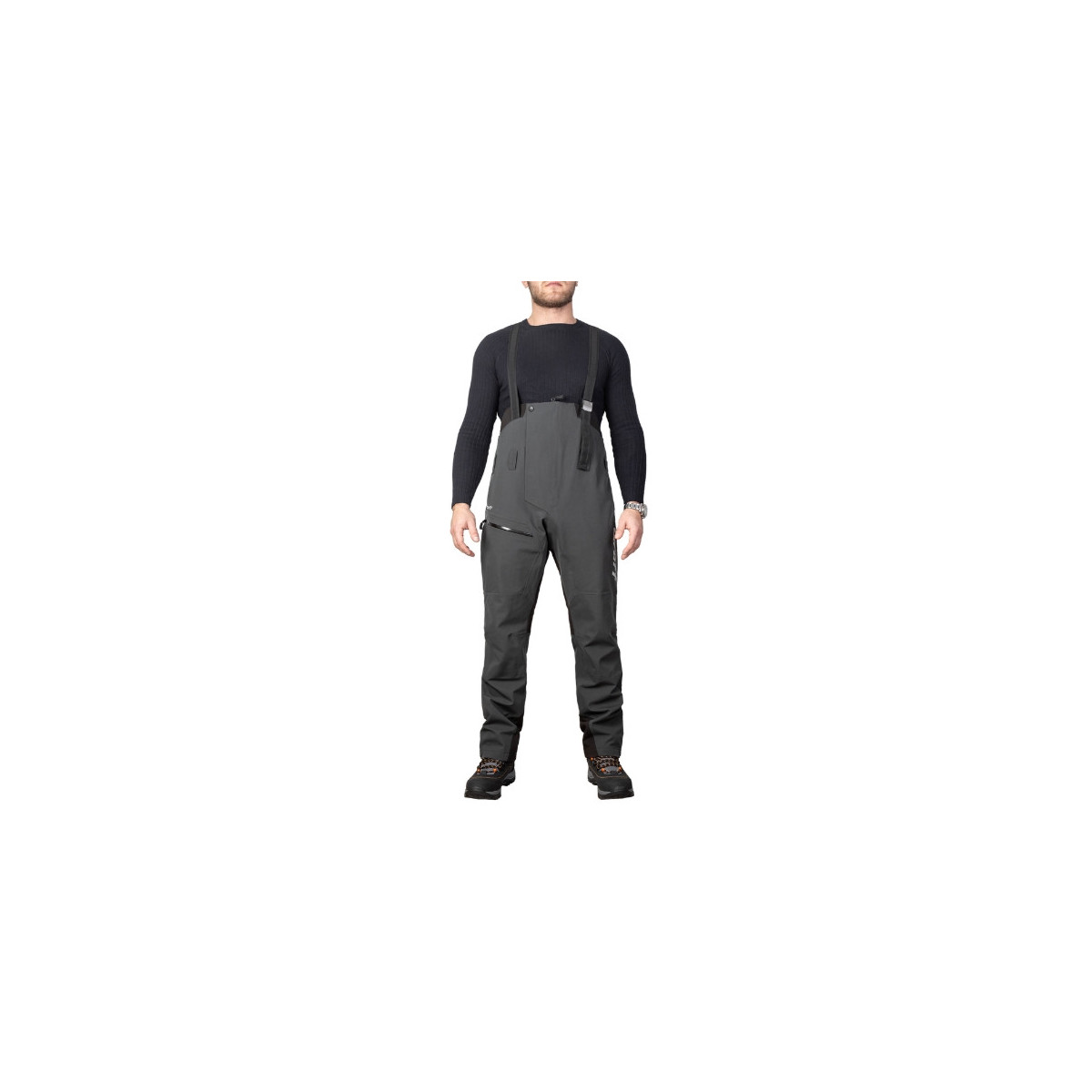 Spodnie z szelkami Graff 707-B/1 roz.2XL/176-182 - grafitowy Spodnie z szelkami Graff 707-B/1 roz.2XL/176-182 - grafitowy