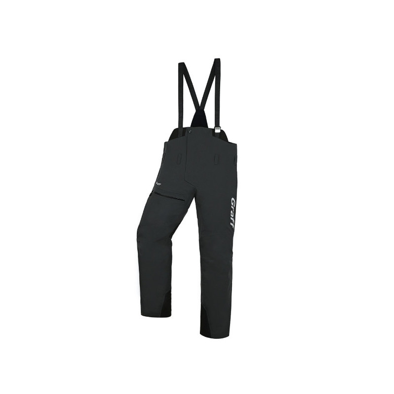Spodnie z szelkami Graff 707-B/1 roz.2XL/176-182 - grafitowy Spodnie z szelkami Graff 707-B/1 roz.2XL/176-182 - grafitowy