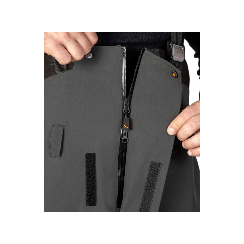 Spodnie z szelkami Graff 707-B/1 roz.2XL/176-182 - grafitowy Spodnie z szelkami Graff 707-B/1 roz.2XL/176-182 - grafitowy