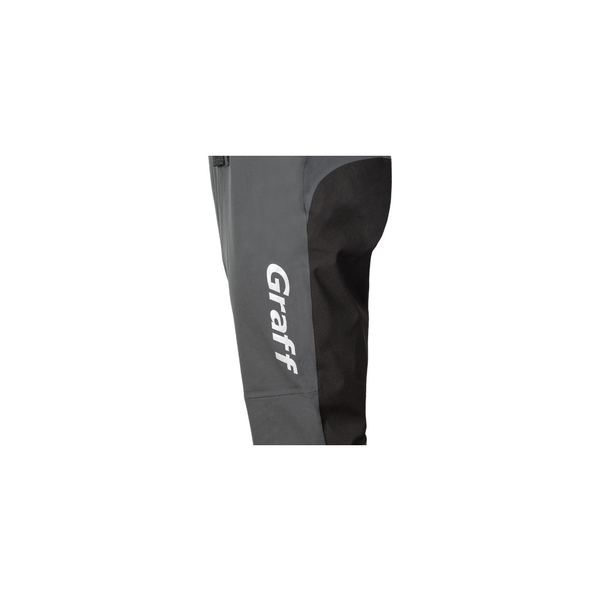 Spodnie z szelkami Graff 707-B/1 roz.2XL/176-182 - grafitowy Spodnie z szelkami Graff 707-B/1 roz.2XL/176-182 - grafitowy