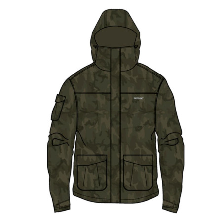 Kurtka SONIK HEAVY WEIGHT PADDED JACKET roz.XL - CAMO Kurtka SONIK HEAVY WEIGHT PADDED JACKET roz.XL - CAMO