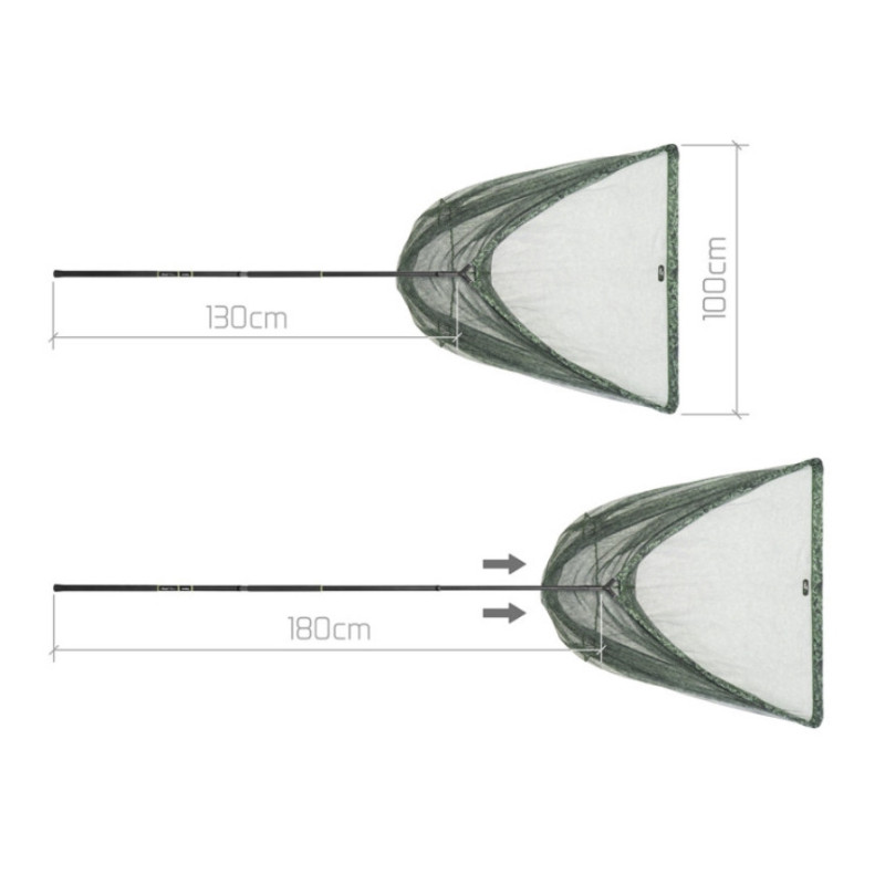 Podbierak Delphin TELEFIX C2G 100x100cm 180cm / 2składy Podbierak Delphin TELEFIX C2G 100x100cm 180cm / 2składy