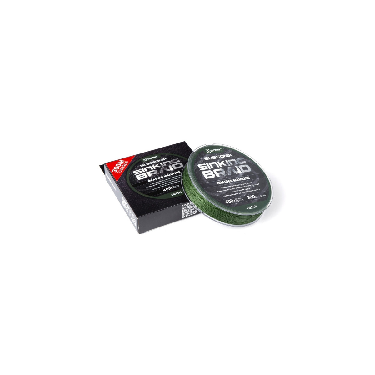 Plecionka SUBSONIK SINKING BRAID 300m / 0,20mm / 40lb Plecionka SUBSONIK SINKING BRAID 300m / 0,20mm / 40lb