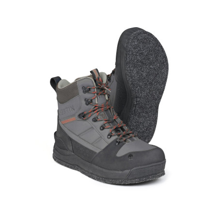 Buty do brodzenia Westin W6 WADING BOOT roz.43/8.5 - filcowa podeszwa DARK SHADOW