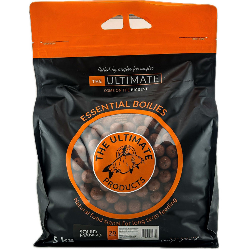 Kulki zanętowe The Ultimate Essential 5kg 20mm - SQUID MANGO Kulki zanętowe The Ultimate Essential 5kg 20mm - SQUID MANGO