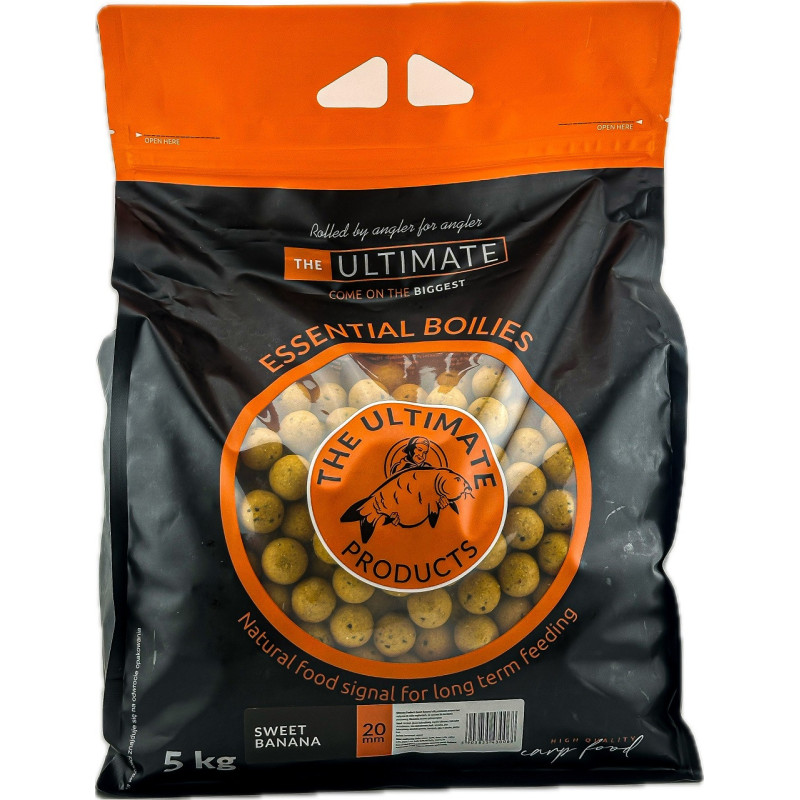 Kulki zanętowe The Ultimate Essential 5kg 20mm - SWEET BANANA Kulki zanętowe The Ultimate Essential 5kg 20mm - SWEET BANANA