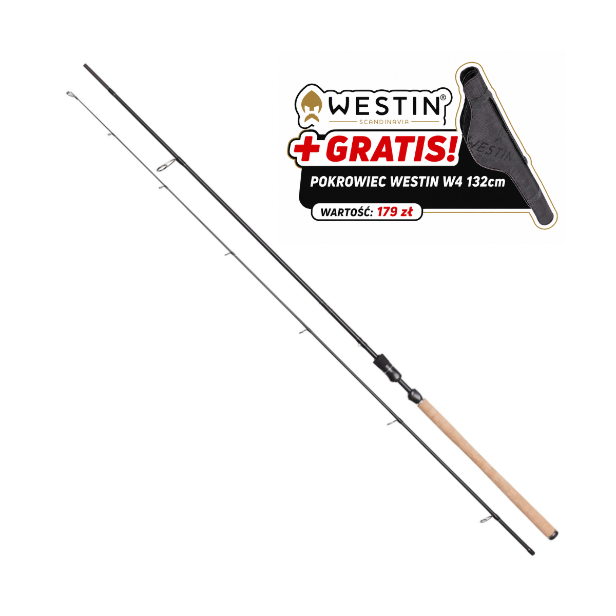 Wędka Westin W3 VERTICAL JIGGING-T 3RD 6'2" 188cm / 28-52g XH +GRATIS Wędka Westin W3 VERTICAL JIGGING-T 3RD 6'2" 188cm / 28-52g XH +GRATIS