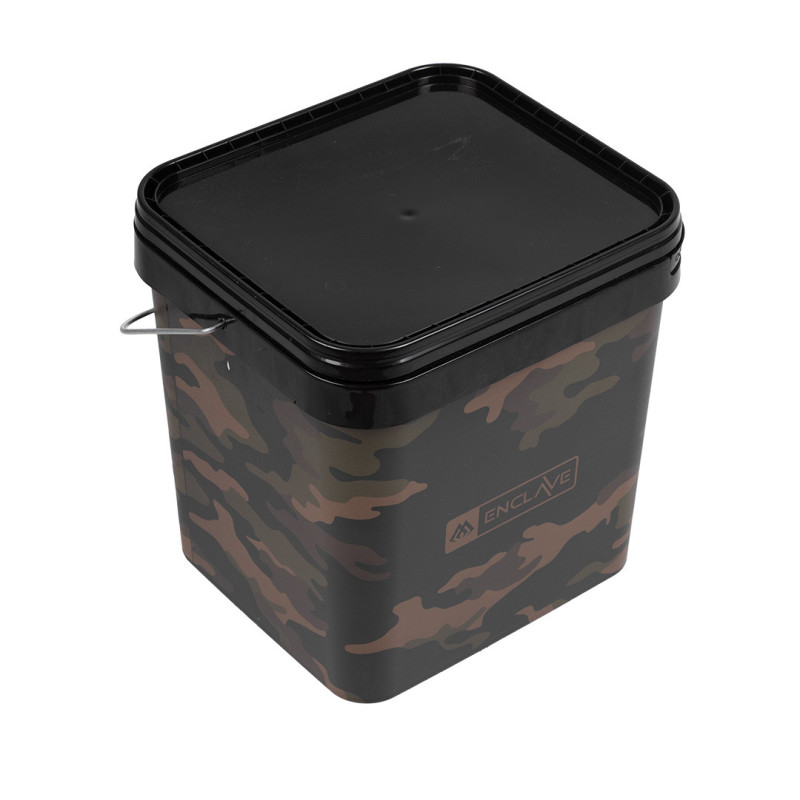 Wiadro Mikado ENCLAVE CAMO BUCKET kwadratowe 17L Wiadro Mikado ENCLAVE CAMO BUCKET kwadratowe 17L