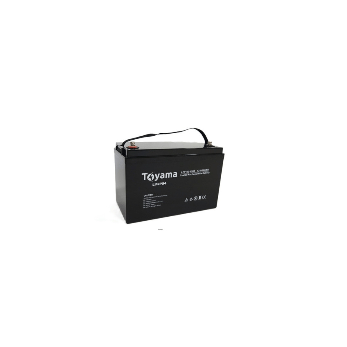 Akumulator litowy Toyama LFP 100 LiFePO4 100Ah 12V BMS Bluetooth Akumulator litowy Toyama LFP 100 LiFePO4 100Ah 12V BMS Bluetooth