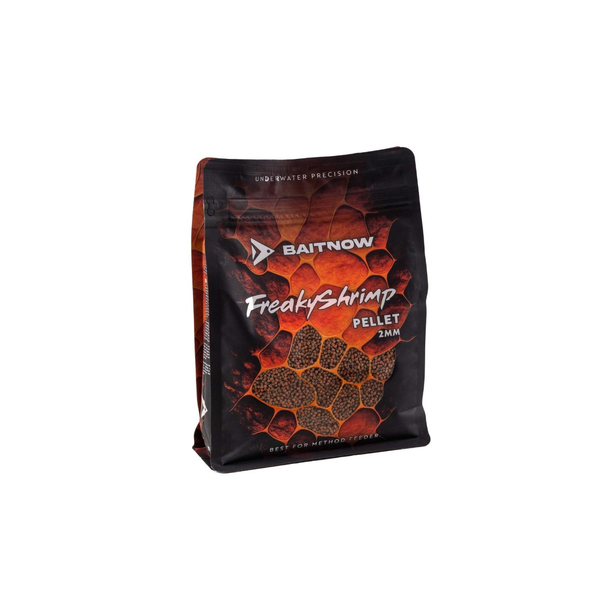 Pellet BaitNow Method Feeder 800g 2mm - Freaky Shrimp Pellet BaitNow Method Feeder 800g 2mm - Freaky Shrimp