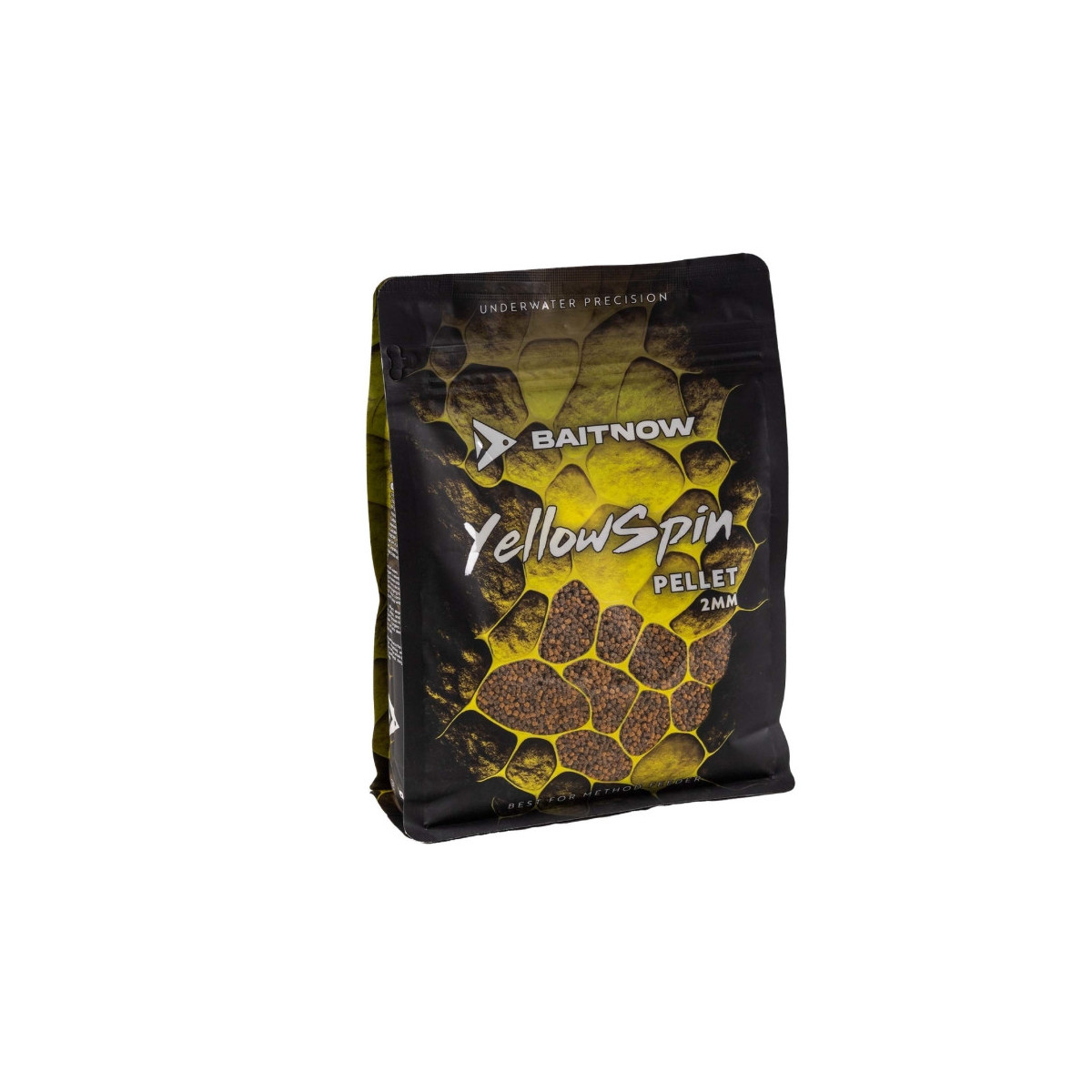 Pellet BaitNow Method Feeder 800g 2mm - Yellow Spin Pellet BaitNow Method Feeder 800g 2mm - Yellow Spin