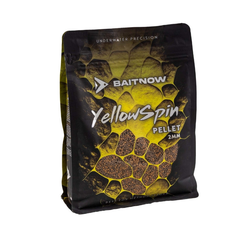 Pellet BaitNow Method Feeder 800g 2mm - Yellow Spin Pellet BaitNow Method Feeder 800g 2mm - Yellow Spin