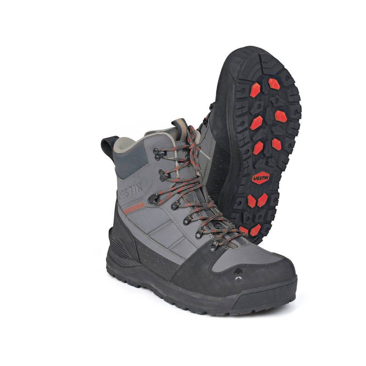 Buty do brodzenia Westin W6 WADING BOOT roz.42/7.5 - CLEATED DARK SHADOW Buty do brodzenia Westin W6 WADING BOOT roz.42/7.5 - CLEATED DARK SHADOW