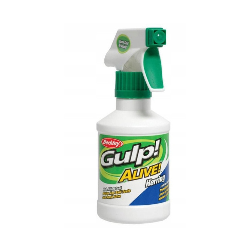 Atraktor Berkley Gulp! Alive Spray Herring / Śledź 237ml Atraktor Berkley Gulp! Alive Spray Herring / Śledź 237ml