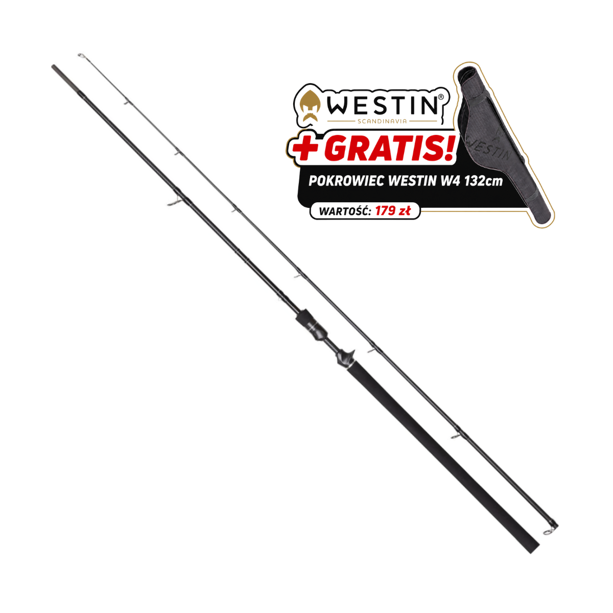 Wędka Westin W3 POWERSHAD-T 3RD 251cm / 40-130g +GRATIS Wędka Westin W3 POWERSHAD-T 3RD 251cm / 40-130g +GRATIS