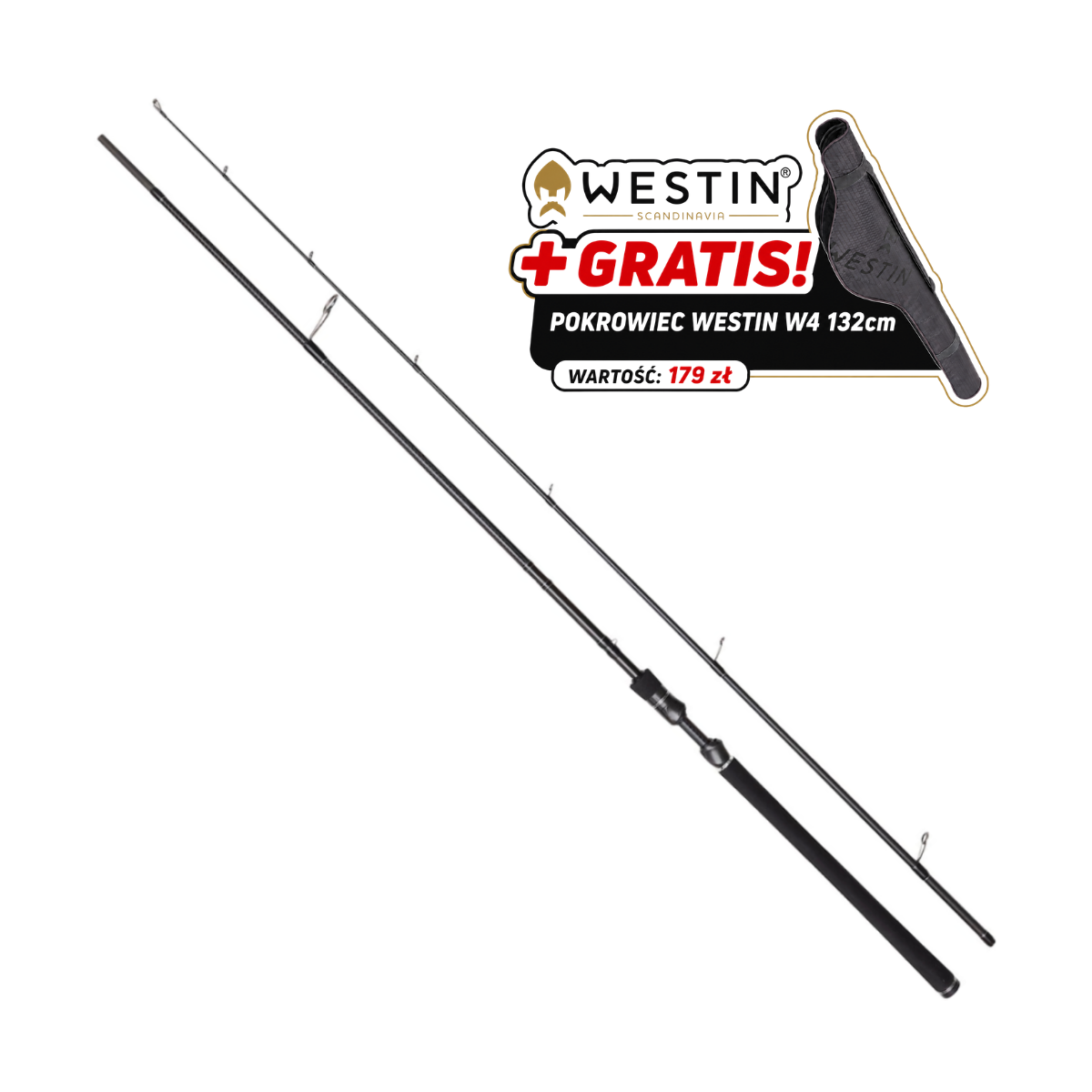 Wędka Westin W3 POWERTEEZ 3RD 254cm / 14-49g +GRATIS Wędka Westin W3 POWERTEEZ 3RD 254cm / 14-49g +GRATIS