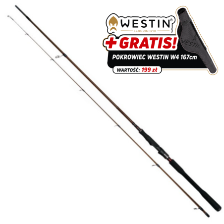 Wędka Westin W4 Powershad 2nd 270cm / 30-90g +GRATIS Wędka Westin W4 Powershad 2nd 270cm / 30-90g +GRATIS