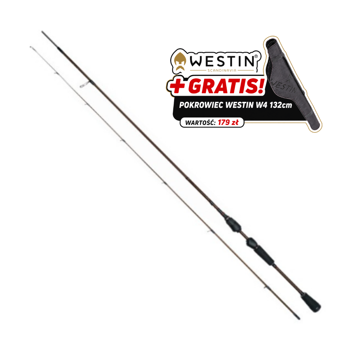 Wędka Westin W4 StreetStick 2nd 183cm / 2-7g +GRATIS Wędka Westin W4 StreetStick 2nd 183cm / 2-7g +GRATIS