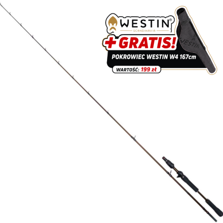 Wędka Westin W4 Vertical Jigging-T QL 2ND 185cm / 28-52g +GRATIS Wędka Westin W4 Vertical Jigging-T QL 2ND 185cm / 28-52g +GRATIS