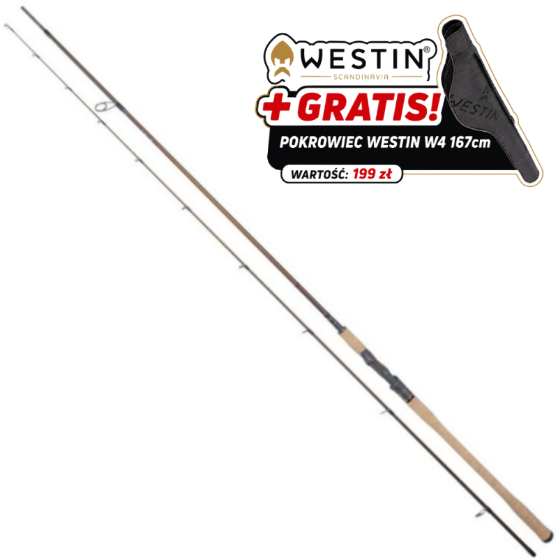 Wędka Westin W4 Spin 2ND 2SKŁADY 300cm / 10-40g +GRATIS Wędka Westin W4 Spin 2ND 2SKŁADY 300cm / 10-40g +GRATIS