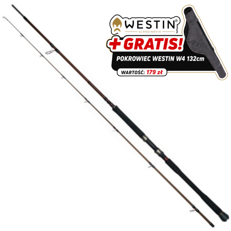 Wędka Westin W4 Powercast 2nd 240cm / 60-180g +GRATIS Wędka Westin W4 Powercast 2nd 240cm / 60-180g +GRATIS