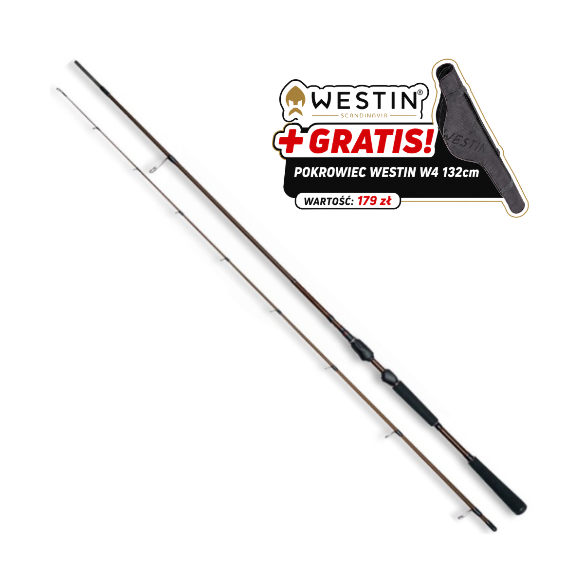 Wędka Westin W4 Finesse Shad 2 nd 225cm / 12-38g +GRATIS Wędka Westin W4 Finesse Shad 2 nd 225cm / 12-38g +GRATIS