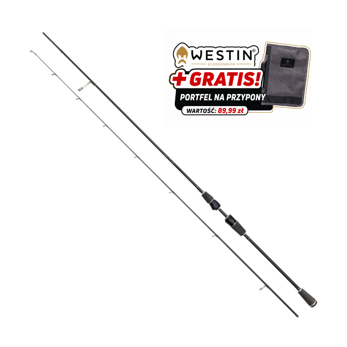 Wędka Westin W2 Light Softlure 213cm / 1-4g +GRATIS Wędka Westin W2 Light Softlure 213cm / 1-4g +GRATIS