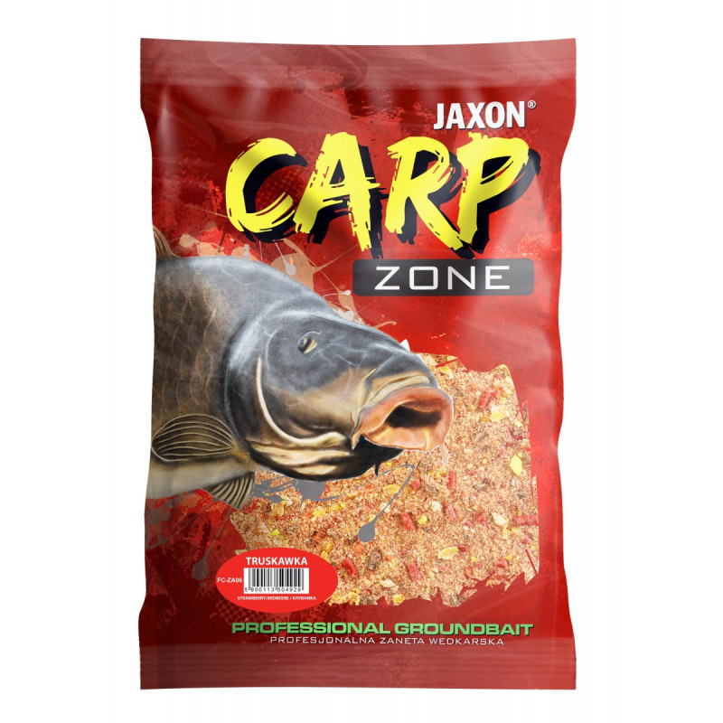 Zanęta Jaxon CARP ZONE 1kg - TRUSKAWKA Zanęta Jaxon CARP ZONE 1kg - TRUSKAWKA