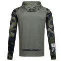 Bluza Mikado z kapturem i kominem z filtrem UPF roz.L - GREEN CAMO