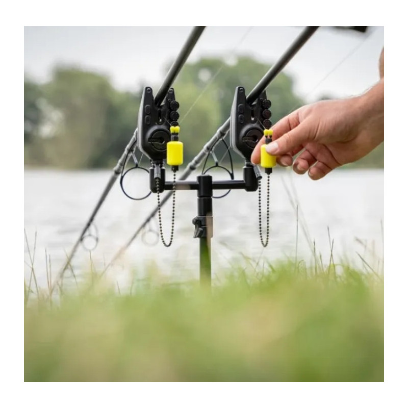 Zestaw sygnalizatorów Avid Carp VTX+ 3+1 Bite Alarm Set Zestaw sygnalizatorów Avid Carp VTX+ 3+1 Bite Alarm Set