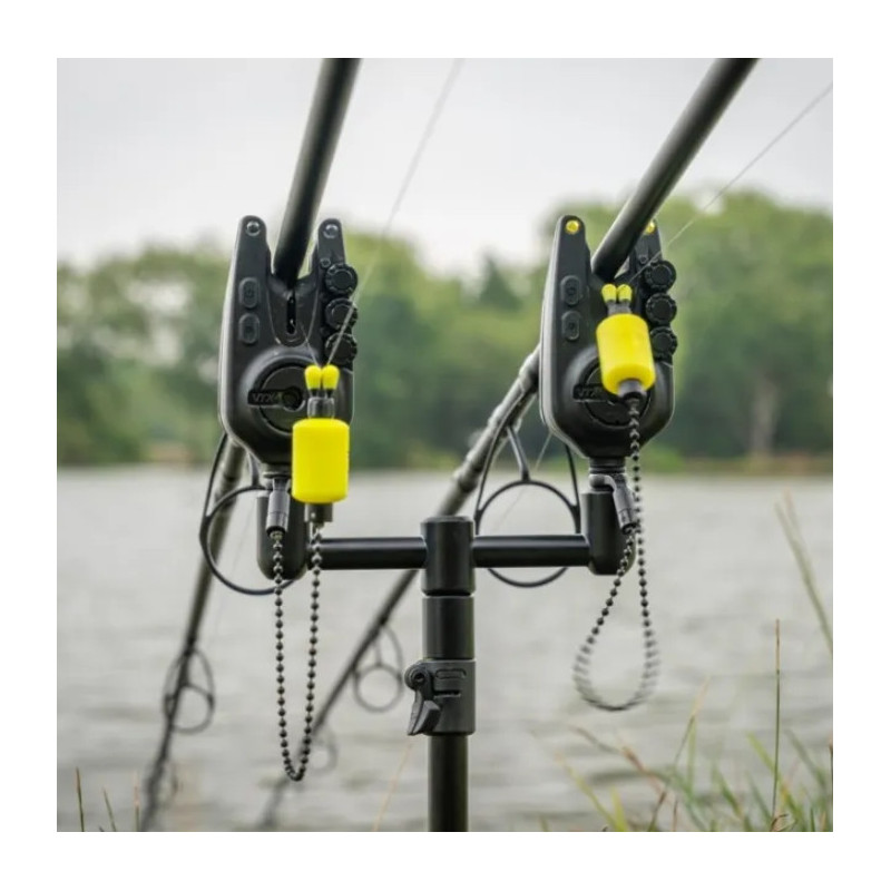 Zestaw sygnalizatorów Avid Carp VTX+ 3+1 Bite Alarm Set Zestaw sygnalizatorów Avid Carp VTX+ 3+1 Bite Alarm Set