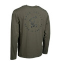 Koszulka Nash Make It Happen Carp Logo Long Sleeve T Shirt Green roz.XL