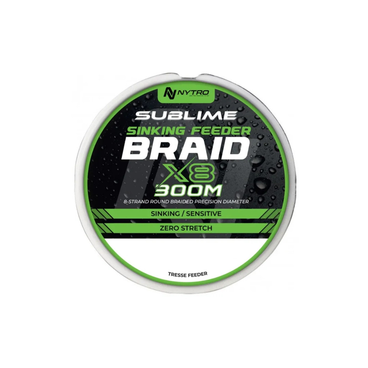 Plecionka Nytro Sublime X8 Sinking Feeder Braid 300m / 0,12mm - Brown Plecionka Nytro Sublime X8 Sinking Feeder Braid 300m / 0,12mm - Brown