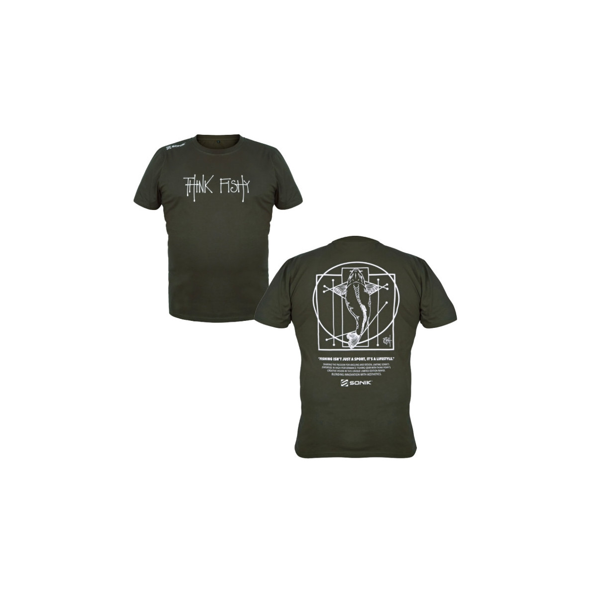 Koszulka T-SHIRT BY THINK FISHY ART roz.XXL