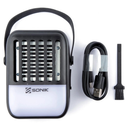 Lampa owadobójcza i lampka do namiotu w jednym SONIK GIZMO BUG ZAPPER AND BIVVY LIGHT Lampa owadobójcza i lampka do namiotu w jednym SONIK GIZMO BUG ZAPPER AND BIVVY LIGHT