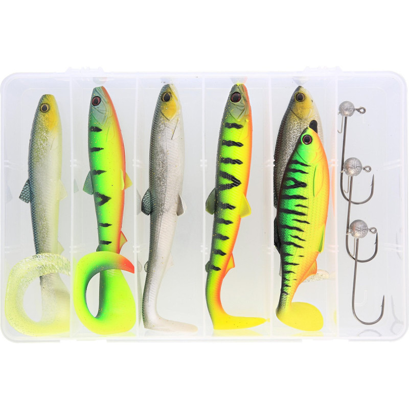 Zestaw gum Westin Pike Box Cast & Jig 10szt. Zestaw gum Westin Pike Box Cast & Jig 10szt.