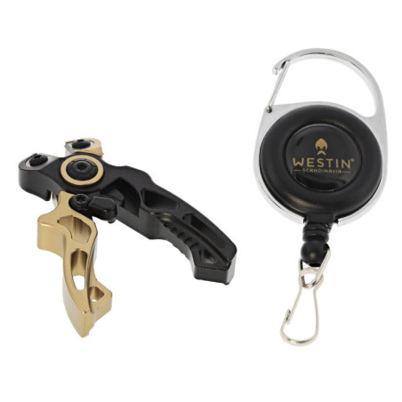 Zestaw obcinaczka i klips Westin Micro Line Cutter + Pin on Reel