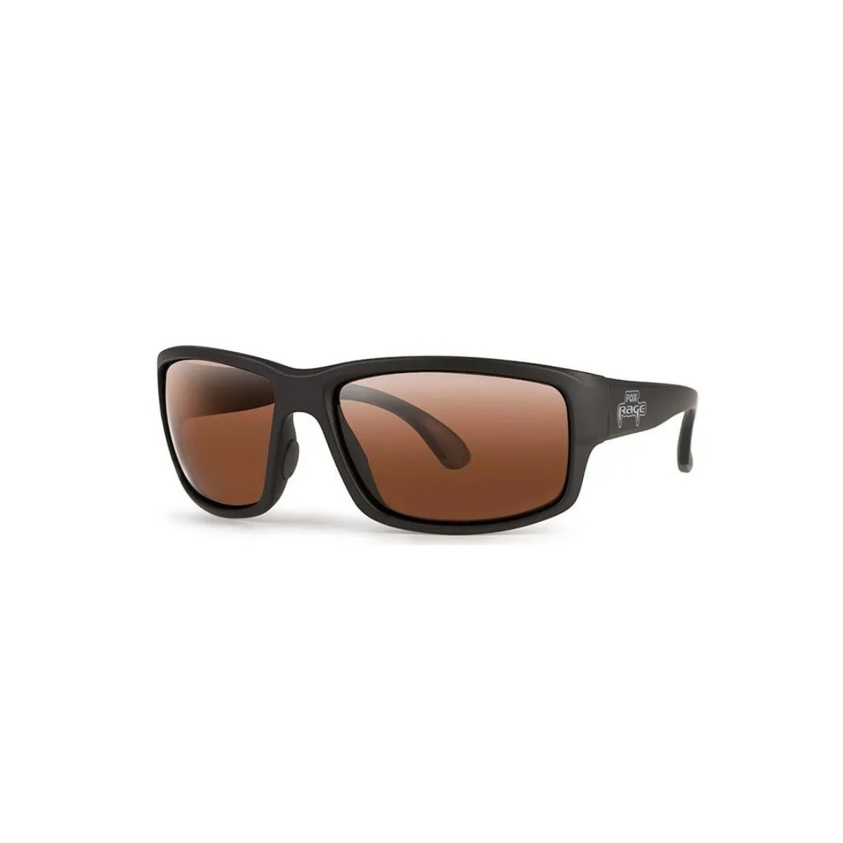Okulary Fox Rage Grey Wrap Sunglasses Brown Lense Mirror Eyewear Okulary Fox Rage Grey Wrap Sunglasses Brown Lense Mirror Eyewear