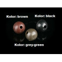 Miękki koralik sylikonowy grey-green / 6mm Mikado Miękki koralik sylikonowy grey-green / 6mm Mikado