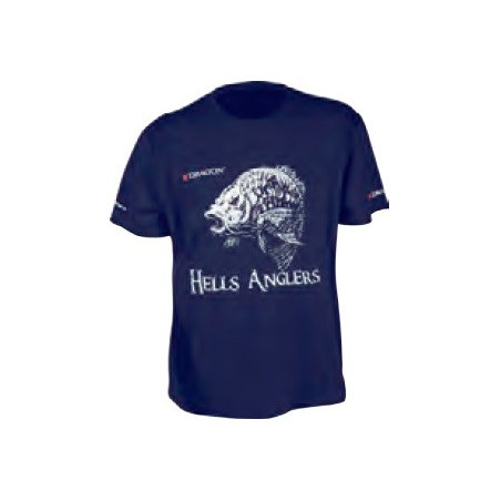 T-Shirt Dragon Navy Blue Hells Anglers roz.S - sum T-Shirt Dragon Navy Blue Hells Anglers roz.S - sum