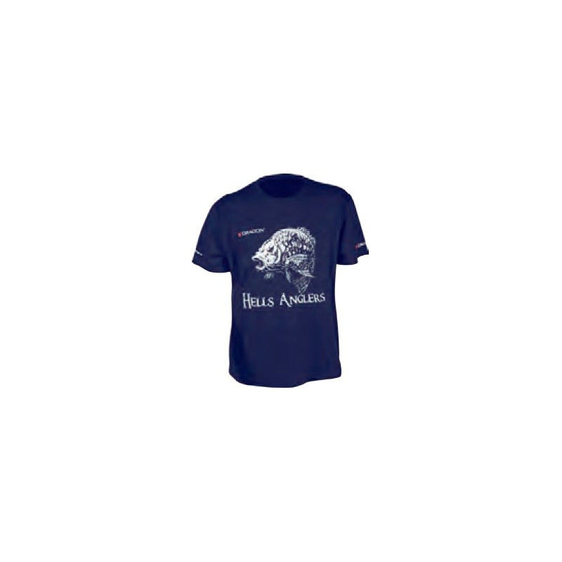 T-Shirt Dragon Navy Blue Hells Anglers roz.XL - karp T-Shirt Dragon Navy Blue Hells Anglers roz.XL - karp