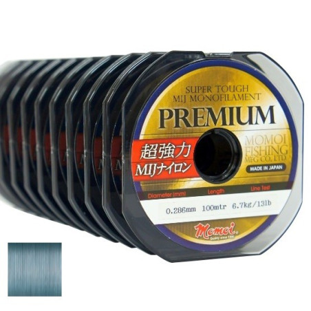 Żyłka Momoi Premium szaroniebieska 100m / 0,286mm Żyłka Momoi Premium szaroniebieska 100m / 0,286mm