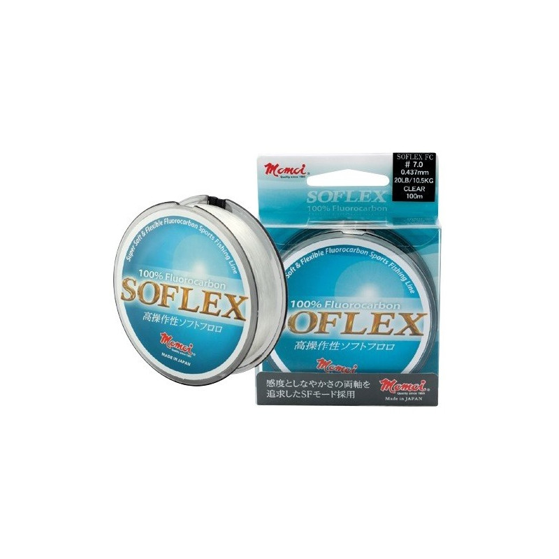 Fluorocarbon Momoi Soflex 50m / 0,165mm Fluorocarbon Momoi Soflex 50m / 0,165mm