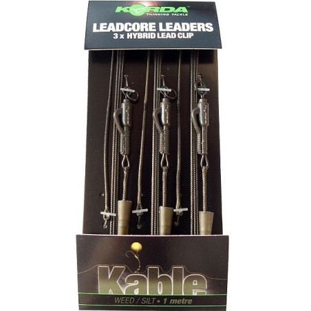 Kable Leadcore Leaders Lead Clip LLHCG Korda
